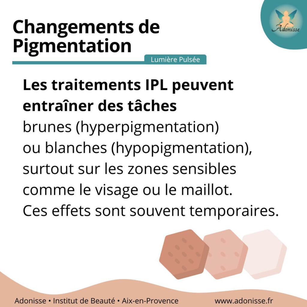 Changements de Pigmentation