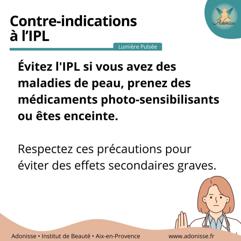 Contre indications a lIPL