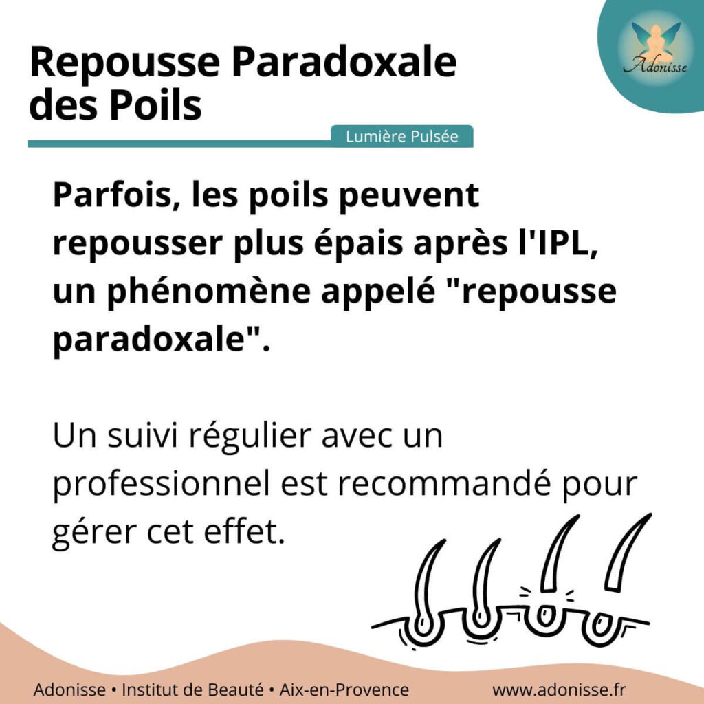 Repousse Paradoxale des Poils