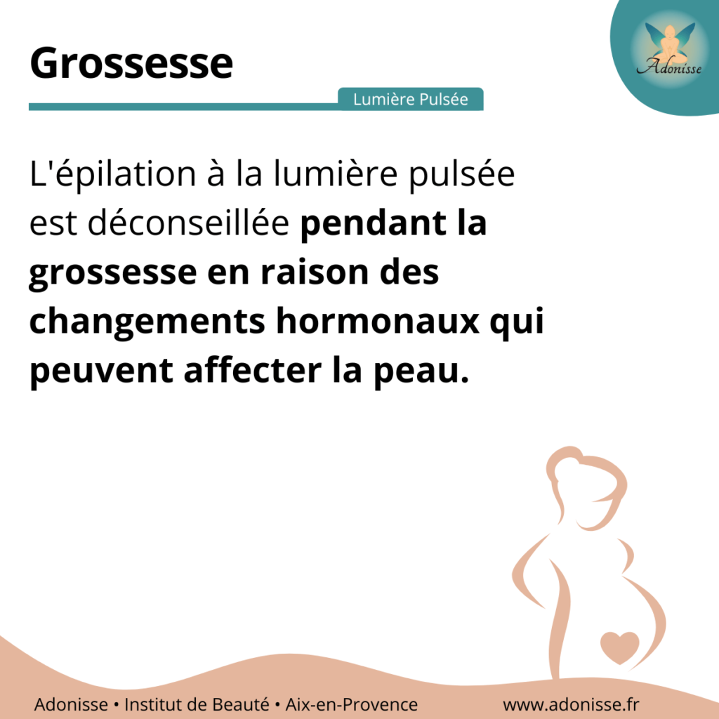 epilation lumiere grossesse